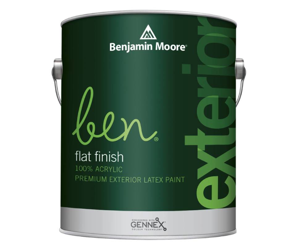 Benjamin Moore ben® Waterborne Exterior Paint, Outdoor Paint, Paint for Siding near Lancaster, Pennsylvania (PA)